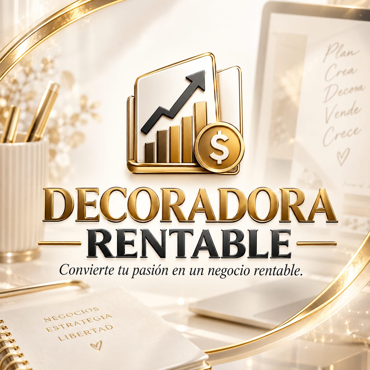 Decoradora Rentable — Convierte tu pasión en un negocio rentable